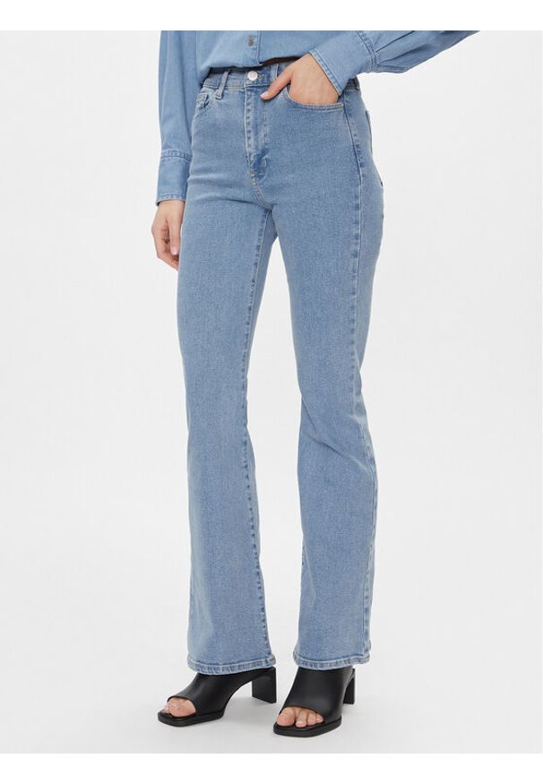 Tommy Jeans Jeansy Sylvia Hgh Flr Cg4239 DW0DW17293 Granatowy Regular Fit. Kolor: niebieski