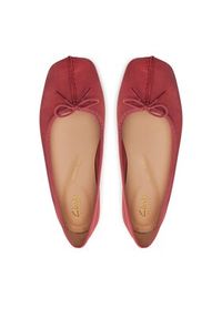 Clarks Baleriny Freckle Ice 26176285 Różowy. Kolor: różowy. Materiał: skóra, nubuk #5