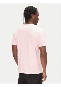 Tommy Jeans T-Shirt Linear Logo DM0DM20744 Różowy Regular Fit. Kolor: różowy. Materiał: bawełna #3