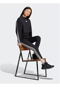 Adidas - adidas Bluza Future Icons 3-Stripes IP1549 Czarny Loose Fit. Kolor: czarny. Materiał: bawełna #3