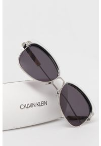 Calvin Klein - Okulary przeciwsłoneczne CK19701S.095. Kolor: czarny. Materiał: tworzywo sztuczne #3