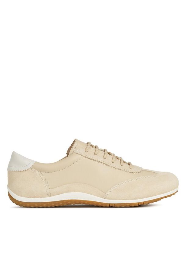 Sneakersy Geox. Kolor: beżowy