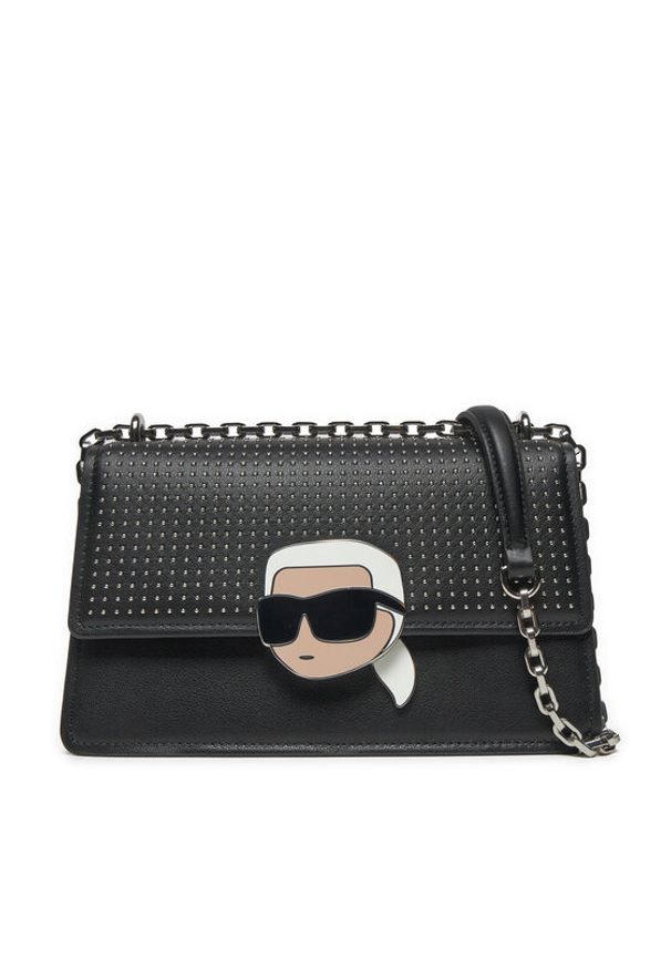 Karl Lagerfeld - KARL LAGERFELD Torebka 246W3027 Czarny. Kolor: czarny. Materiał: skórzane