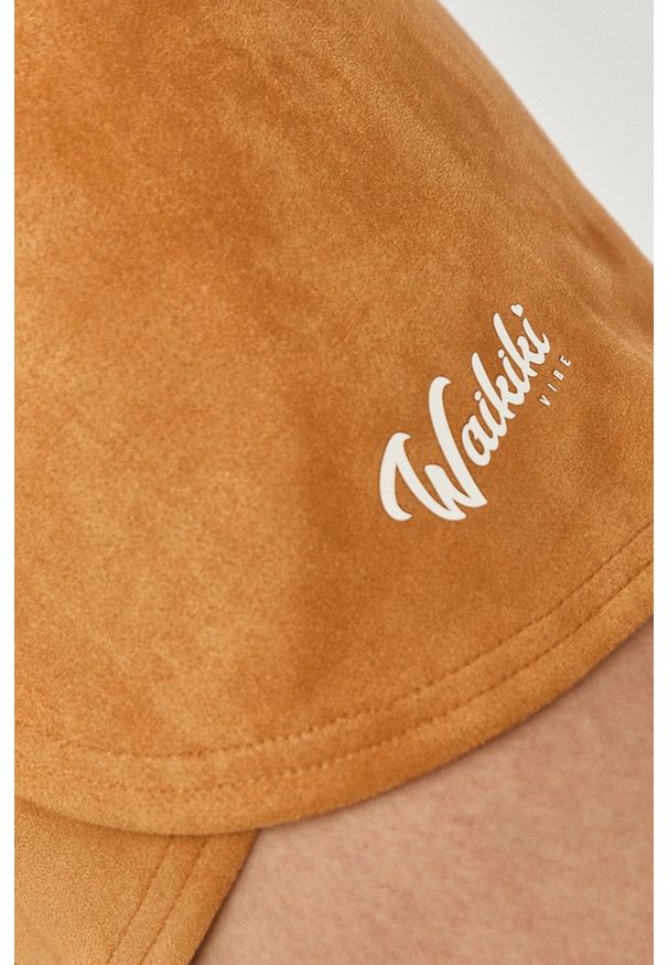 Waikiki Vibe - Szorty. Okazja: na co dzień. Kolor: brązowy. Materiał: dzianina. Styl: casual