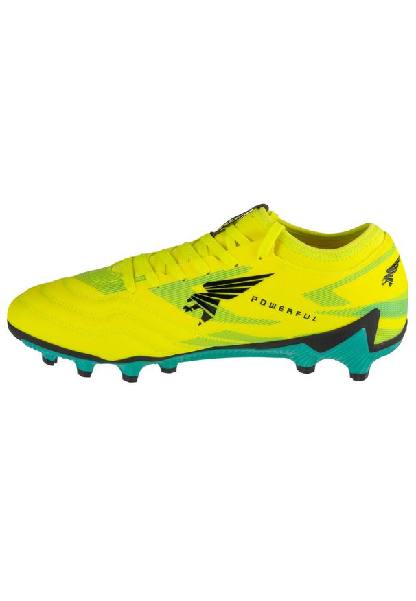 Buty piłkarskie męskie Joma Powerful 2411 Fg. Zapięcie: sznurówki. Kolor: żółty. Materiał: materiał, tkanina, syntetyk. Szerokość cholewki: normalna. Sport: piłka nożna