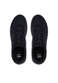 BOSS Sneakersy Titanium 50552895 Granatowy. Kolor: niebieski. Materiał: materiał #4