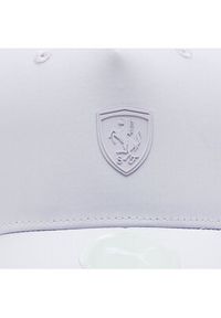 Puma Czapka z daszkiem Ferrari SPTWR Style BB Cap 024454 Biały. Kolor: biały. Materiał: poliester, materiał