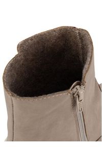 Rieker Botki Y5065-64 Beżowy. Kolor: beżowy. Materiał: materiał #5