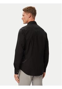 TOMMY HILFIGER - Tommy Hilfiger Koszula MW0MW43122 Czarny Slim Fit. Kolor: czarny. Materiał: bawełna #3