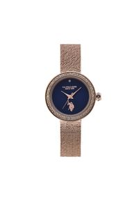 Zegarek U.S. Polo Assn.. Kolor: wielokolorowy, złoty, różowy