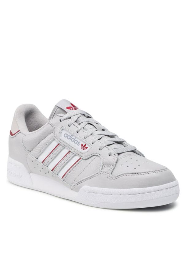 Adidas - adidas Buty Continental 80 Stripes GZ6263 Szary. Kolor: szary. Materiał: skóra