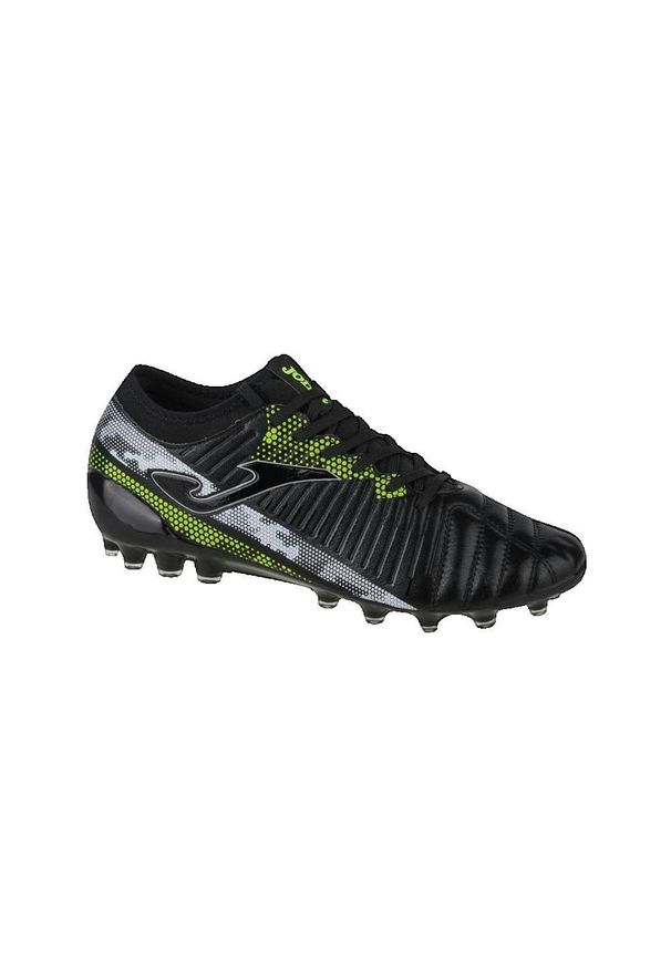 Buty piłkarskie Dorosły Joma Propulsion Cup 21 Ag czarny. Kolor: czarny, wielokolorowy, żółty. Sport: piłka nożna