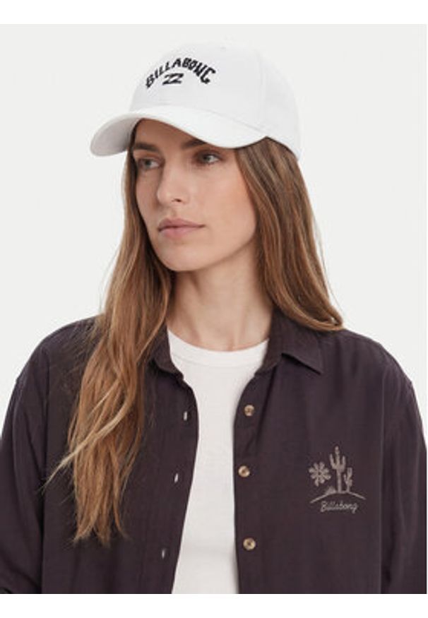 Billabong Czapka z daszkiem WBEO-BB-U3-001-SS26 Biały. Kolor: biały. Materiał: bawełna