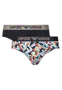 Emporio Armani Underwear Komplet 2 par slipów EM000250 AF10798 MC104 Kolorowy. Materiał: bawełna. Wzór: kolorowy #9