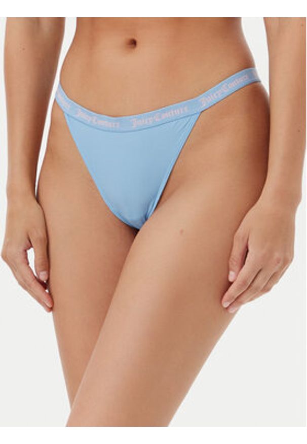 Juicy Couture Komplet stringów JCTTH125982 Kolorowy. Materiał: syntetyk. Wzór: kolorowy