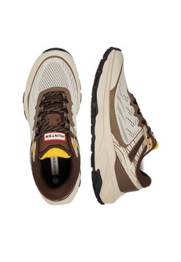 Hunter Sneakersy CWBEO-TECTON-01 Beżowy. Kolor: beżowy. Materiał: materiał