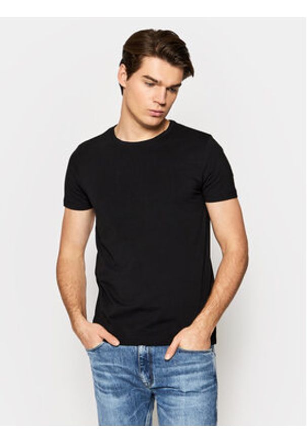 Hugo - HUGO Komplet t-shirtów 50325440 Czarny Slim Fit. Kolor: czarny. Materiał: bawełna