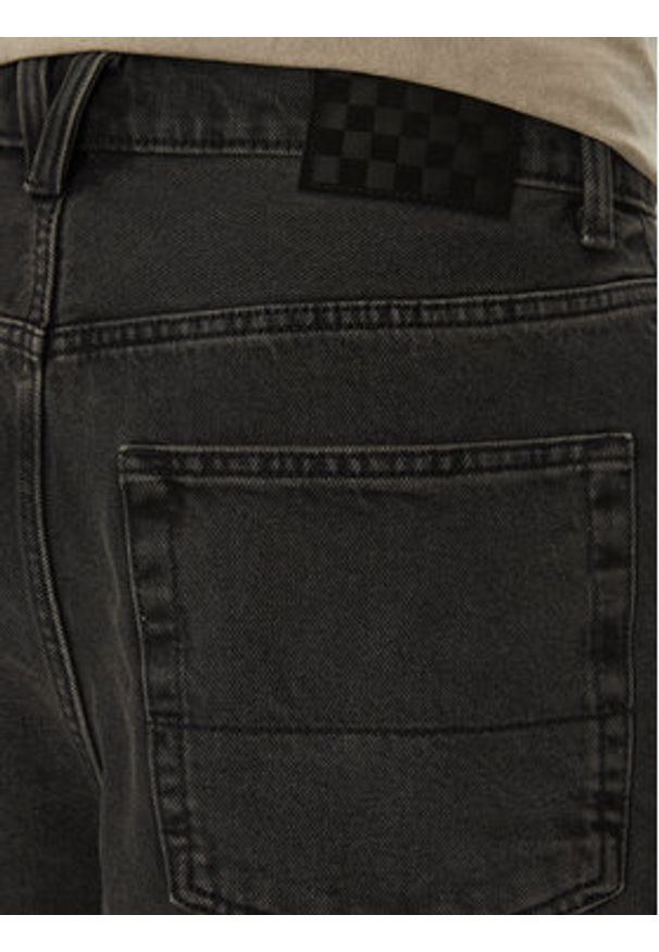 Vans Szorty jeansowe Check-5 VN000C9V Szary Baggy Fit. Kolor: szary. Materiał: bawełna