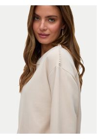 Vero Moda Bluza Daisy 10338101 Beżowy Regular Fit. Kolor: beżowy. Materiał: bawełna #2