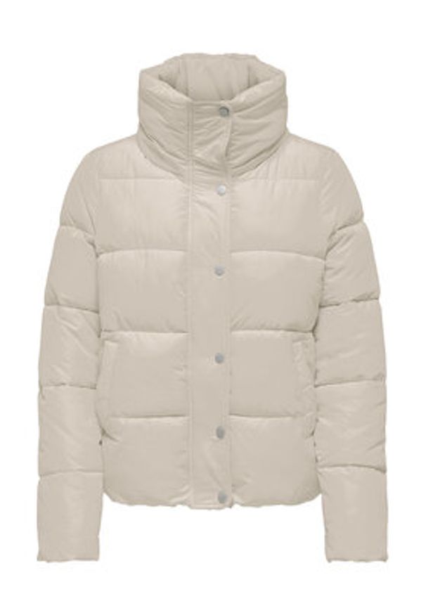 only - ONLY Kurtka zimowa New Cool 15295424 Beżowy Regular Fit. Kolor: beżowy. Materiał: syntetyk. Sezon: zima