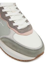 Pepe Jeans Sneakersy PLS60034 Zielony. Kolor: zielony. Materiał: skóra, zamsz #4