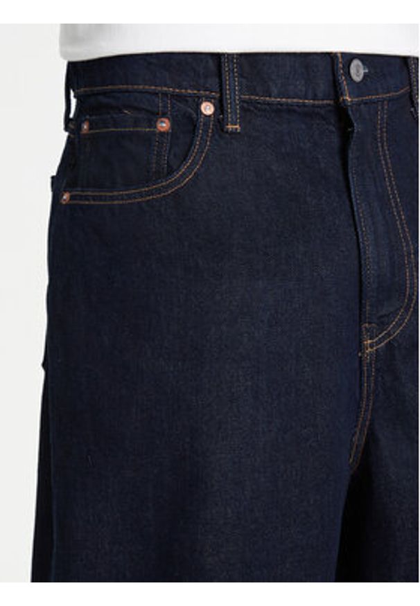GAP - Gap Szorty jeansowe 774578-00 Granatowy Baggy Fit. Kolor: niebieski. Materiał: bawełna