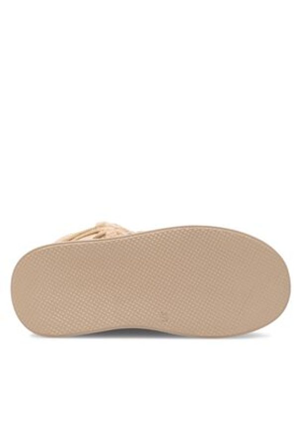 DeeZee Śniegowce YADIRA H3982-1 Beżowy. Kolor: beżowy. Materiał: materiał