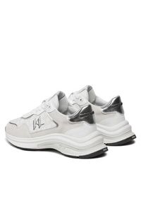 Karl Lagerfeld - KARL LAGERFELD Sneakersy KL63165 Biały. Kolor: biały. Materiał: materiał #5