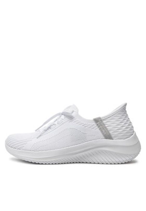 skechers - Skechers Sneakersy Ultra Flex 3.0-Brilliant Path 149710/WHT Biały. Kolor: biały. Materiał: mesh, materiał