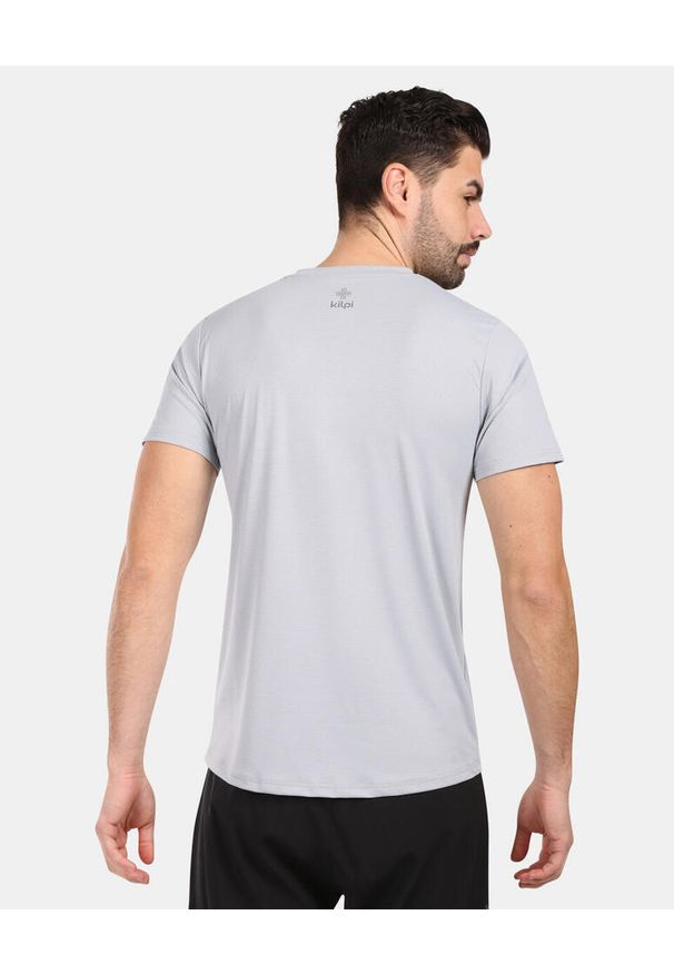 Męska koszulka funkcjonalna Kilpi TODI-M. Kolor: szary. Sport: bieganie