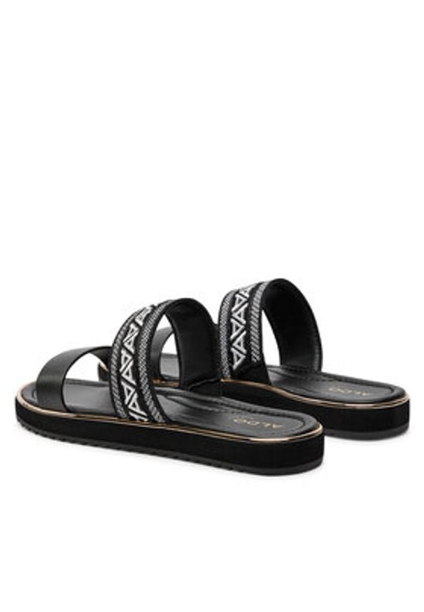 Aldo Klapki Alonya 13744851 Czarny. Kolor: czarny. Materiał: materiał