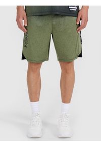 4f - 4F Spodenki do koszykówki szybkoschnące męskie - multikolor XXL. Kolor: wielokolorowy. Materiał: włókno, dzianina, syntetyk, materiał. Długość: krótkie. Wzór: ażurowy. Sport: koszykówka #2