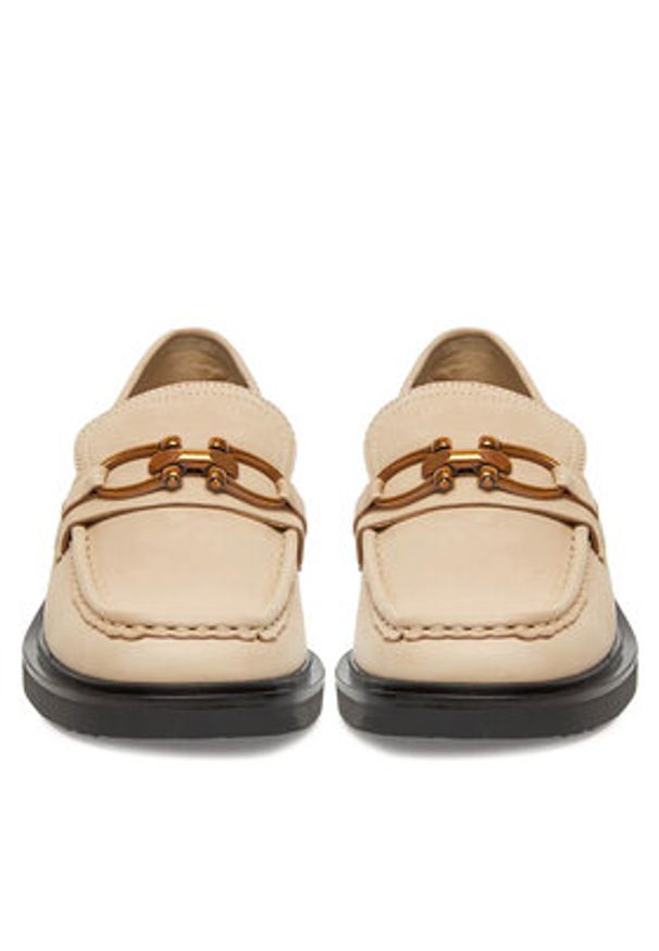 Beverly Hills Polo Club Loafersy WI34-DOVER-01 Beżowy. Kolor: beżowy. Materiał: nubuk, skóra