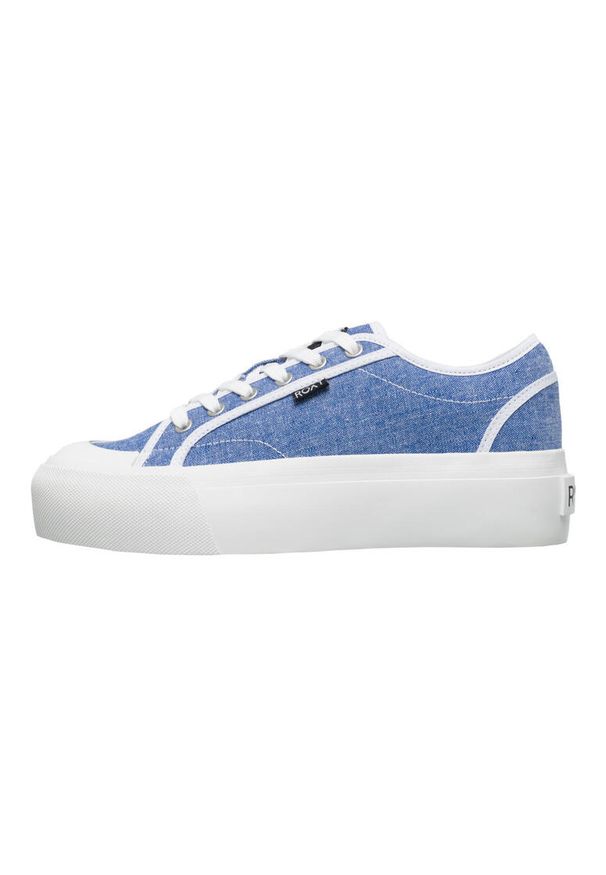 Roxy - Buty dla Kobiety CRUIZER Niebieski. Kolor: niebieski. Materiał: guma, poliester, bawełna. Szerokość cholewki: normalna. Obcas: na platformie
