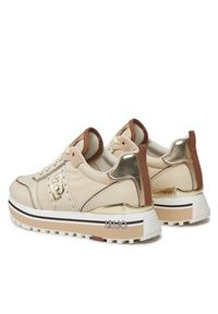 Liu Jo Sneakersy Maxi Wonder 71 BA4055 PX181 Écru. Materiał: materiał