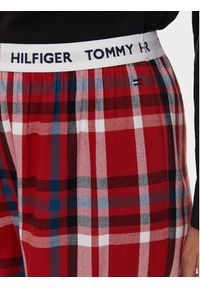 TOMMY HILFIGER - Tommy Hilfiger Spodnie piżamowe UW0UW05634 Czerwony Regular Fit. Kolor: czerwony. Materiał: syntetyk