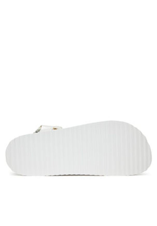 Versace Jeans Couture Sandały 78VA3SM2 Biały. Kolor: biały. Materiał: materiał