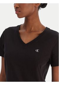 Calvin Klein Jeans T-Shirt Ss Monogram Vnk LV047B205G Czarny Regular Fit. Kolor: czarny. Materiał: bawełna #2