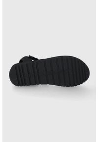 Calvin Klein Jeans sandały YM0YM00353.0GL męskie kolor czarny. Zapięcie: rzepy. Kolor: czarny. Materiał: materiał, włókno. Wzór: gładki #2