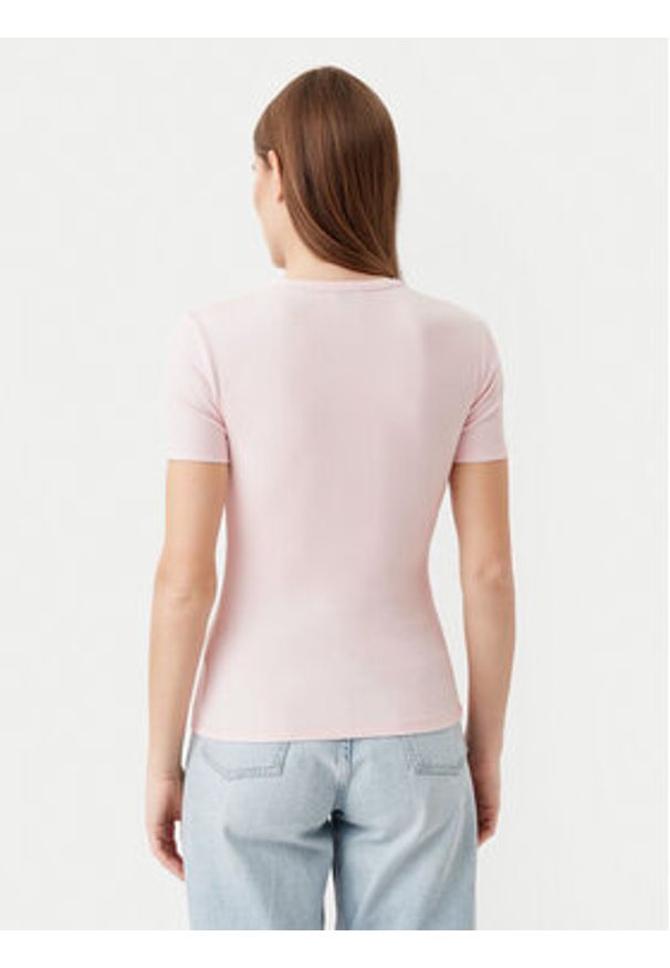 Calvin Klein Top K20K208247 Różowy Slim Fit. Kolor: różowy