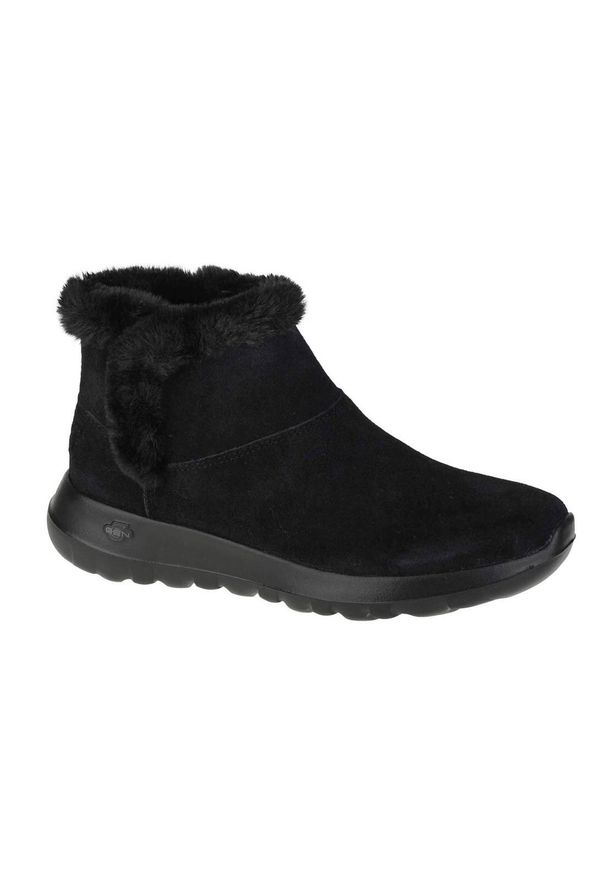 skechers - Buty zimowe damskie, Skechers On The Go Joy Bundle Up. Kolor: czarny. Sezon: zima. Styl: sportowy