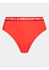 Stella McCartney Dół od bikini Logo Classic S7B2C1890.63012 Czerwony. Kolor: czerwony. Materiał: syntetyk #4