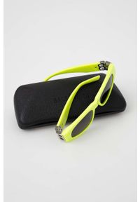 Balenciaga okulary przeciwsłoneczne damskie kolor zielony. Kolor: zielony #3