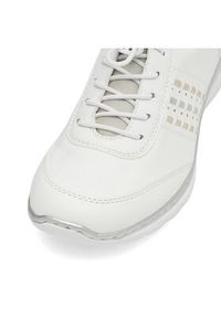 Rieker Półbuty L3259-80 Biały. Kolor: biały. Materiał: materiał #4