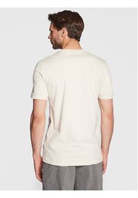 BOSS - Boss T-Shirt Tessler 178 50476792 Beżowy Slim Fit. Kolor: beżowy. Materiał: bawełna #4