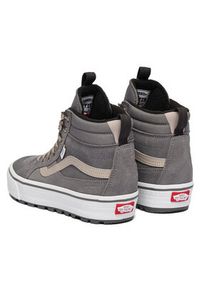Vans Tenisówki MTE Sk8-Hi Waterproof Insulated VN000DAQ1MG1 Szary. Kolor: szary. Materiał: materiał