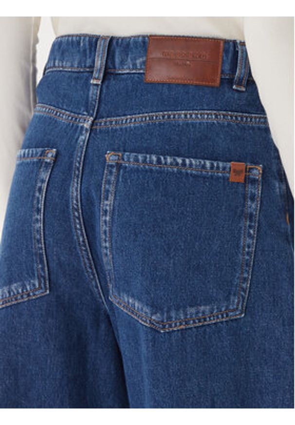 Weekend Max Mara Jeansy Douglas 2525186022 Granatowy Baggy Fit. Kolor: niebieski