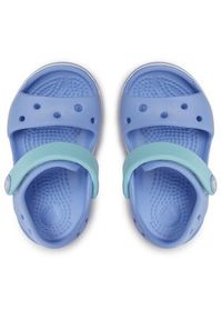 Crocs Sandały Crocband Sandal Kids Moon 12856 Niebieski. Kolor: niebieski #6