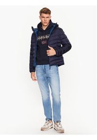 Napapijri Kurtka puchowa Aerons NP0A4GJO Granatowy Regular Fit. Kolor: niebieski. Materiał: syntetyk #2