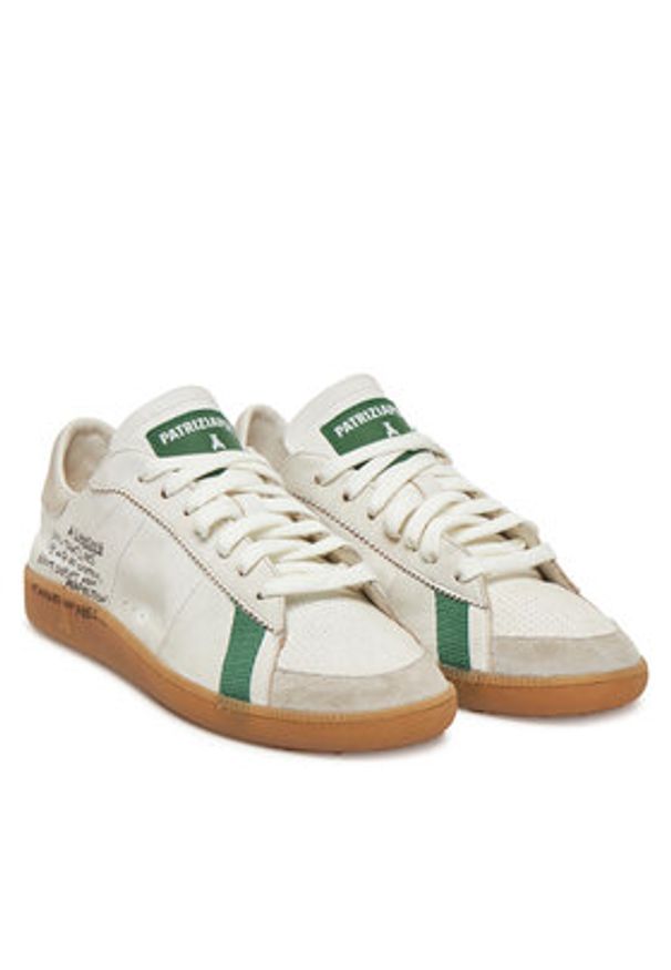 Patrizia Pepe Sneakersy 2Z0064/L150 FF70 Biały. Kolor: biały. Materiał: skóra